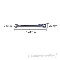 Clé à engrenages Chromée von 8-14mm für die Kombination von flexiblem clé à cliquet 9mm B07SNPQNQ2